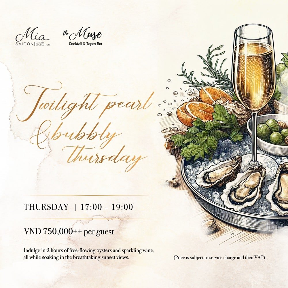 Oyster & Wine Symphony At The Muse