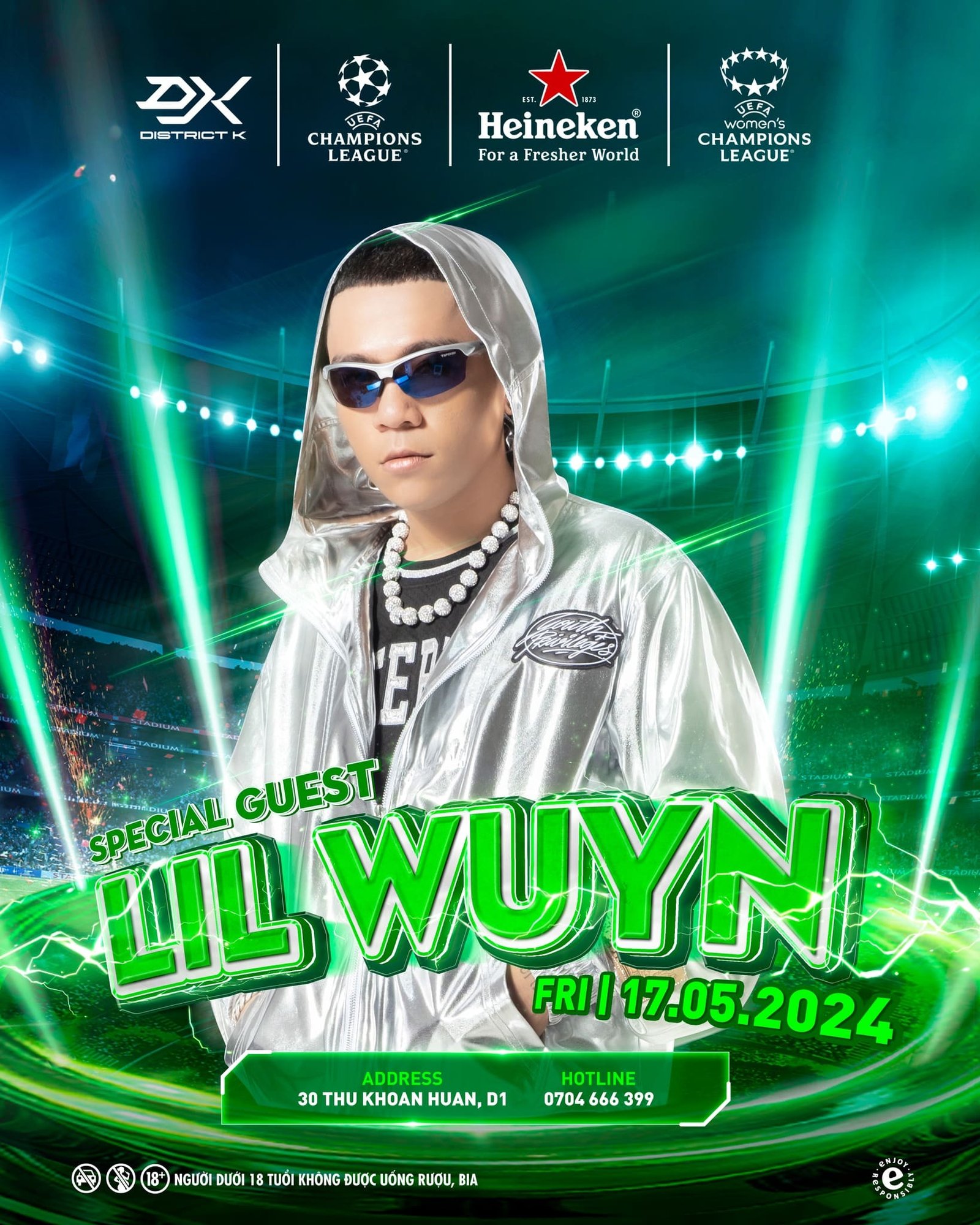 Lil Wuyn Lights Up the Night at District K