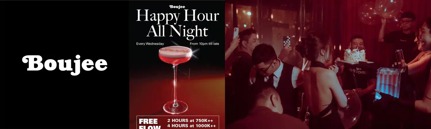 Happy Hour tại BouJee