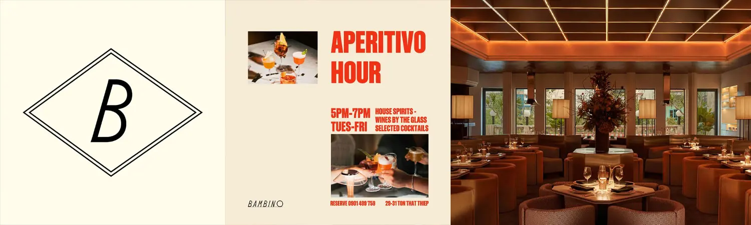 Happy Hour tại Bambino
