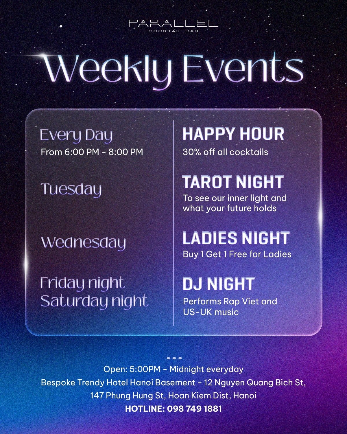 Paralell DJ Night