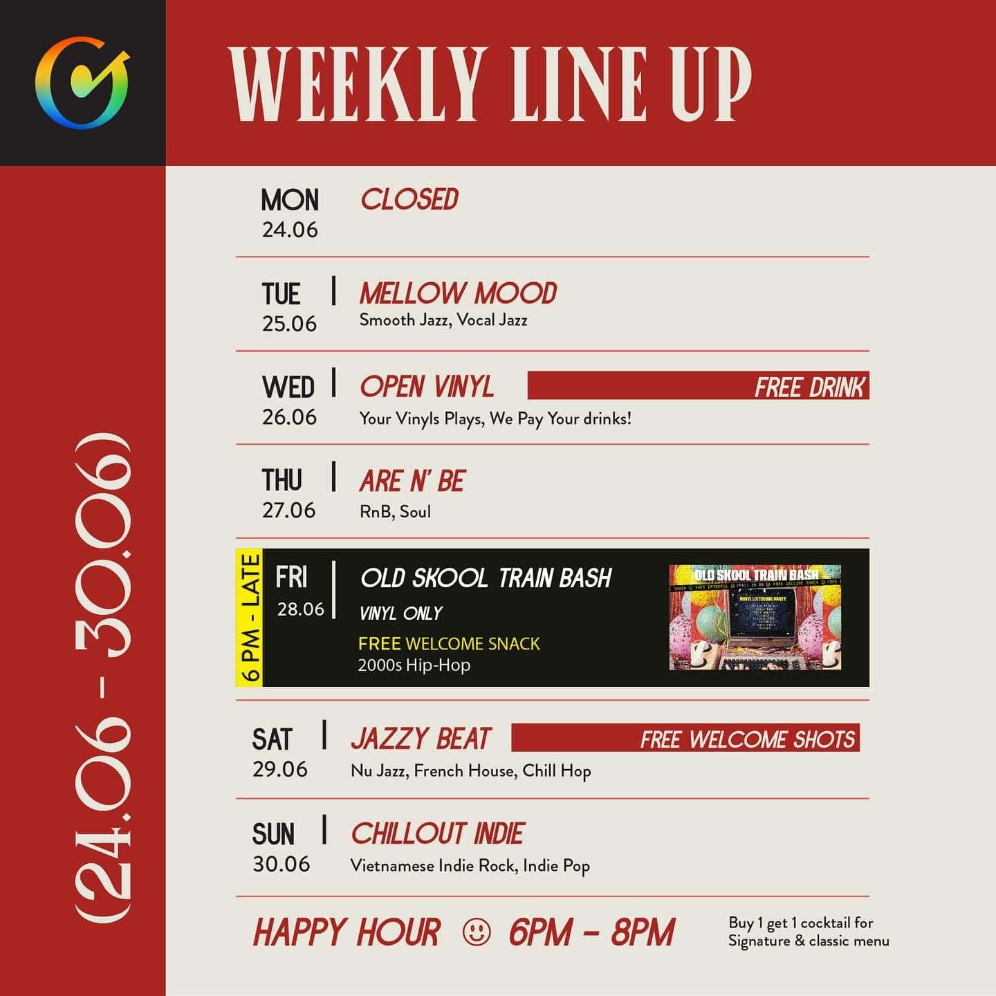 Vintage Culture Saigon Weekly Music List | 24/06 - 30/06