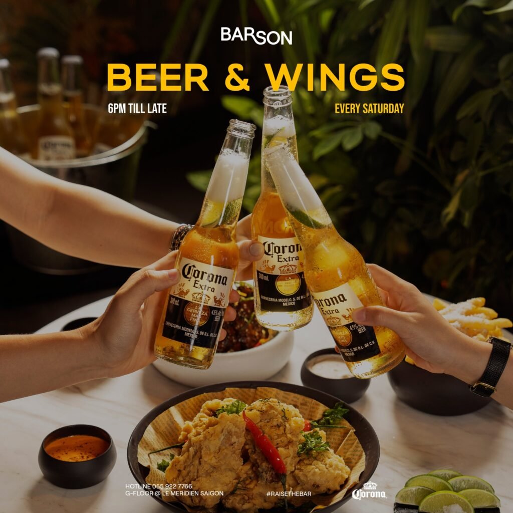 Beer & Wing at Bar Son