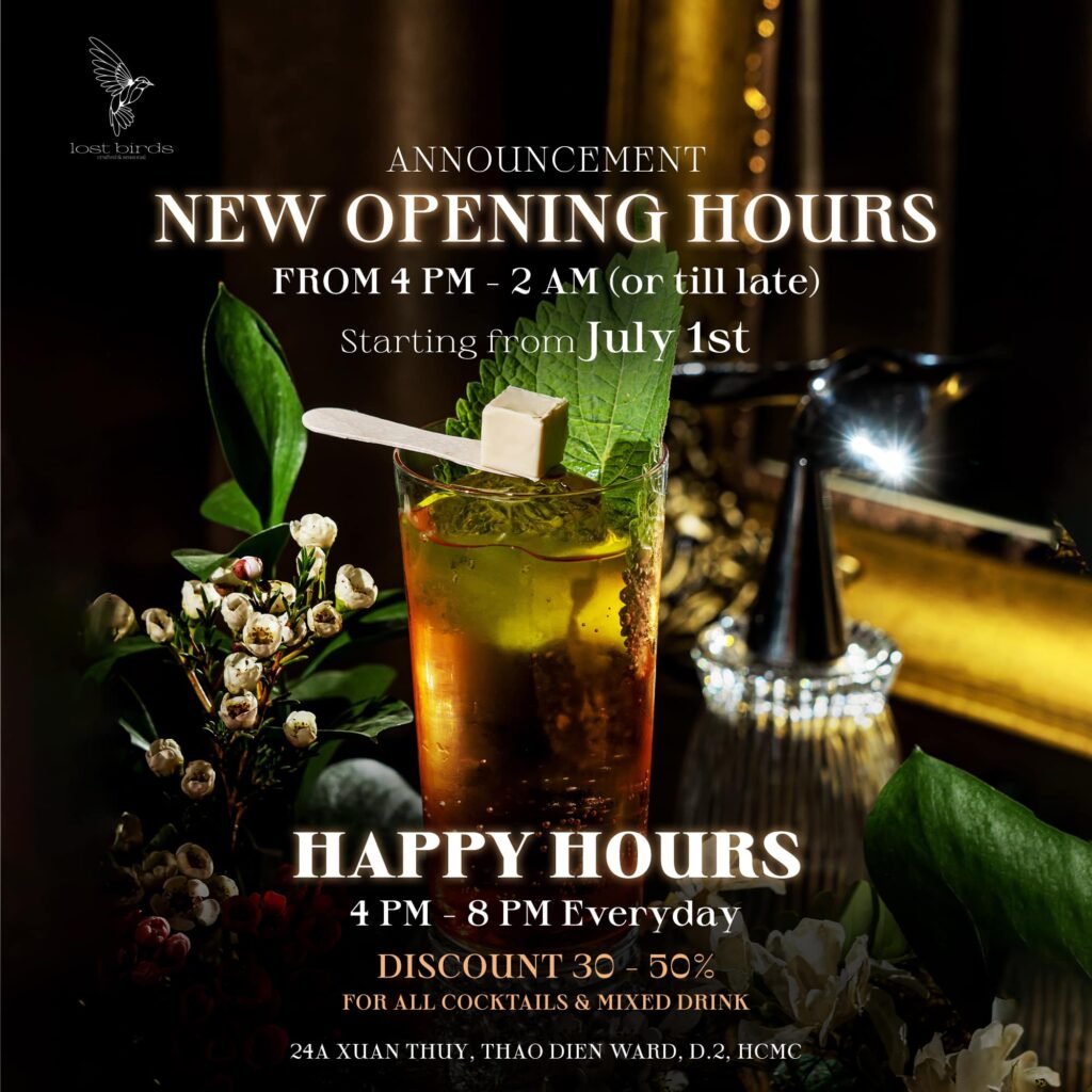 Lost Birds Happy Hour