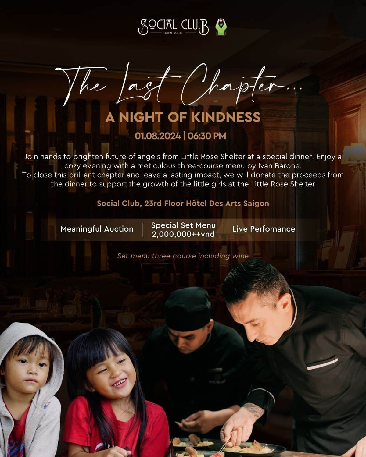 The Graceful Dinner At Social Club Saigon