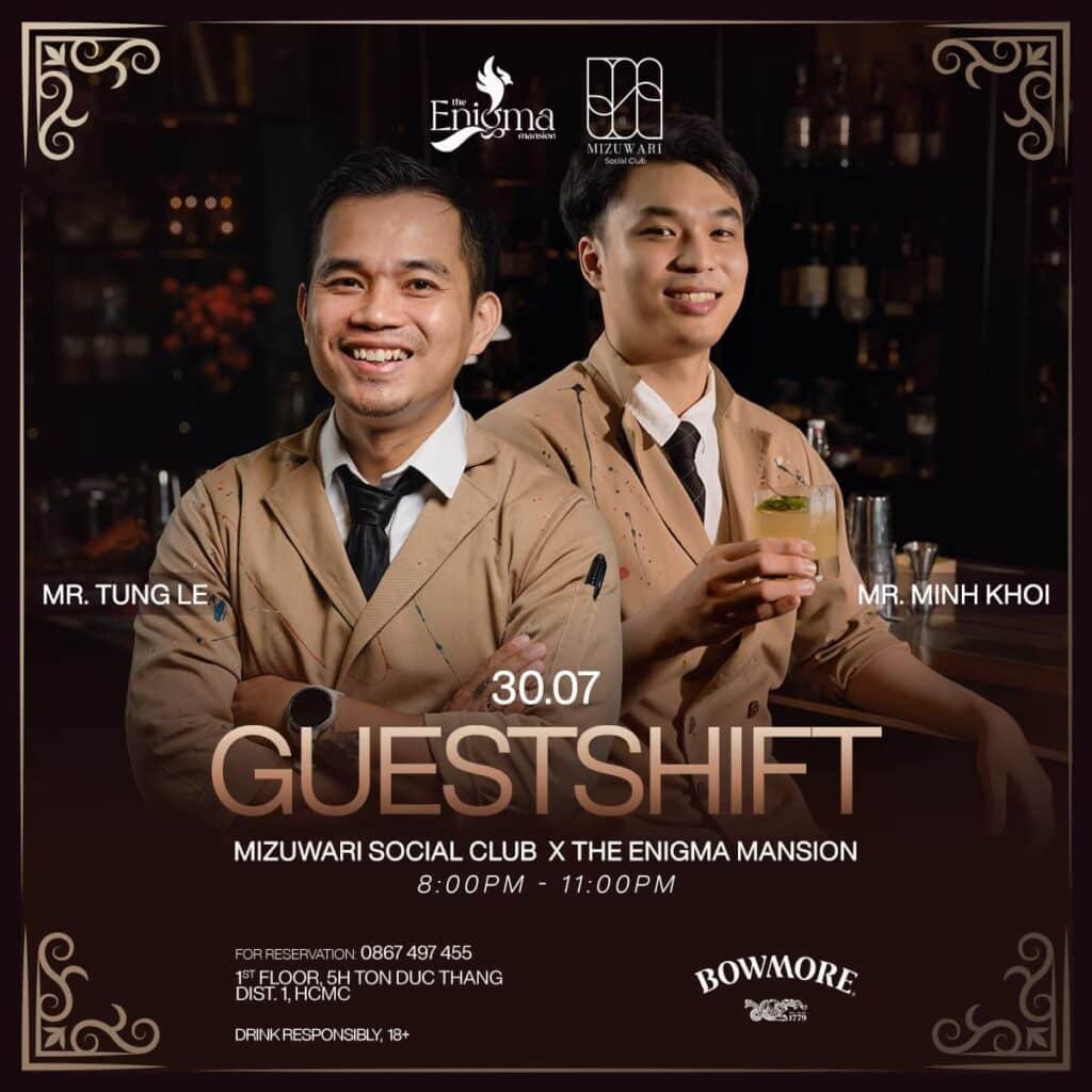 Guest Shift: Mizuwari Social Club x The Enigma Mansion
